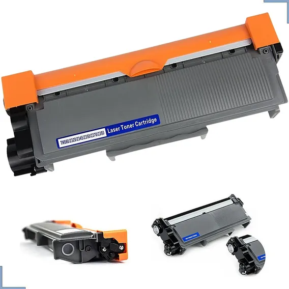 Toner Cartucho CompatÃvel Tn660 Dcpl2520dw 2540dw 2305w 2320d Tinta Preto Foto 1