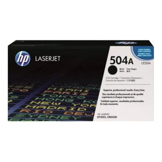 Toner Ce250a 250a Cp3525 Cm3530 Hp Tinta Preto Foto 1