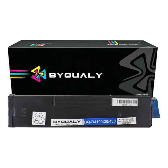 Toner Compatível C/ B410 B420 B430 B410d B430n Mb460 Byqualy Tinta Preto Foto 1