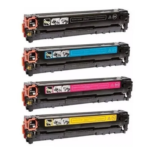 Toner CompatÃvel Cb540 541 542 543 Cp1215 1515 Cm1312 4 Cor Foto 1