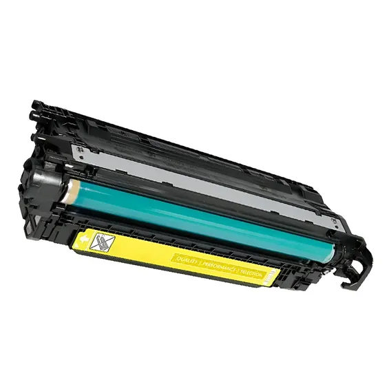 Toner CompatÃvel Ce252a Ce252 252a 504a Amarelo | Cp3525 Foto 1