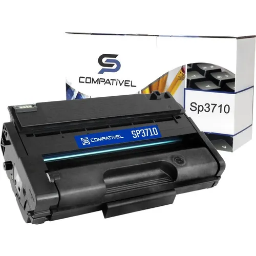 Toner CompatÃvel Sp3710 3710dn Sp3710sf Sp3710dn 408284 7k Foto 1