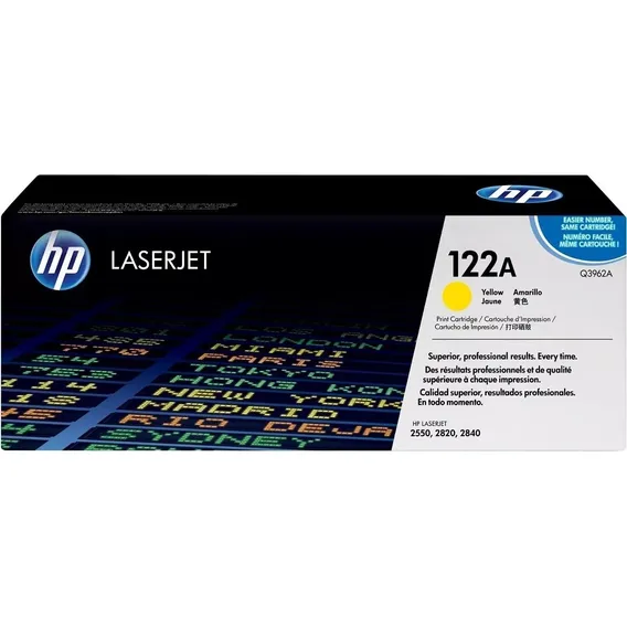 Toner de alta capacidade Hp Q3963a 3963 122a Magenta 2550 2820 2840 Foto 1