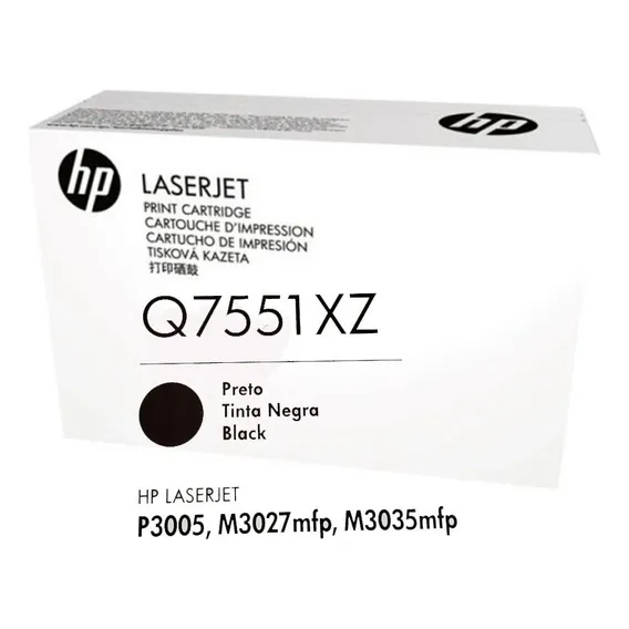 Toner Hp 51x Q7551xz Black | P3005 | M3035 | M3027 Foto 1