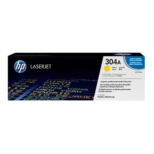 Toner Hp Cc532a 304a Amarelo Foto 1