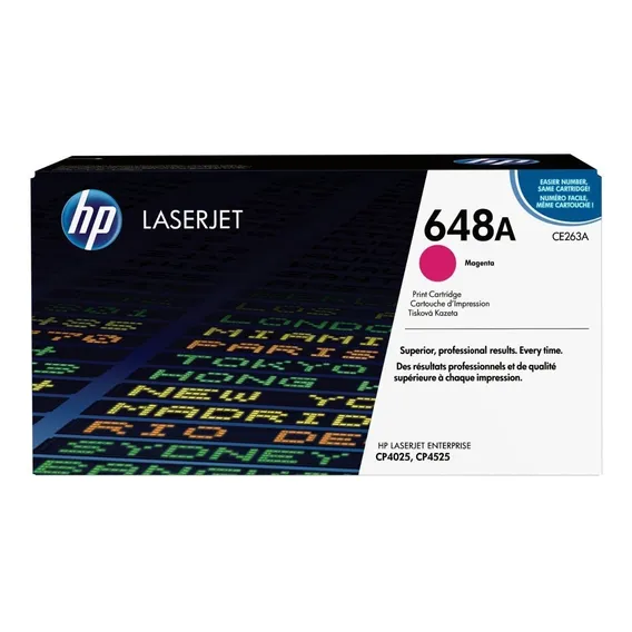 Toner Hp Ce263a 648a Magenta Magenta Foto 1