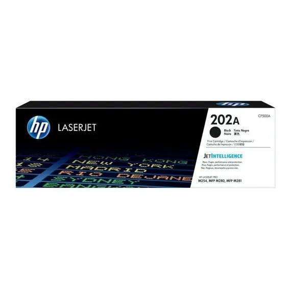 Toner HP CF500A Cor Da Tinta Preto Foto 1