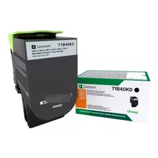Toner Lexmark 71b40k0 Preto 25433 Foto  mini 1