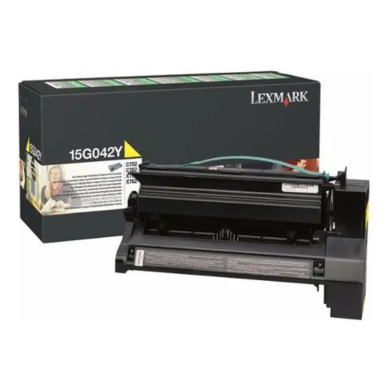 Toner Lexmark Toner Laser Amarelo Foto 1