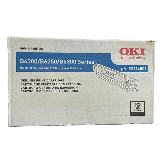 Toner Okidata B6200 B6250 63 Black Foto 1