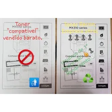 Toner Para Lexmark Mx310 Mx410 Mx510 Mx411 Mx511 20k Static Foto mini  2