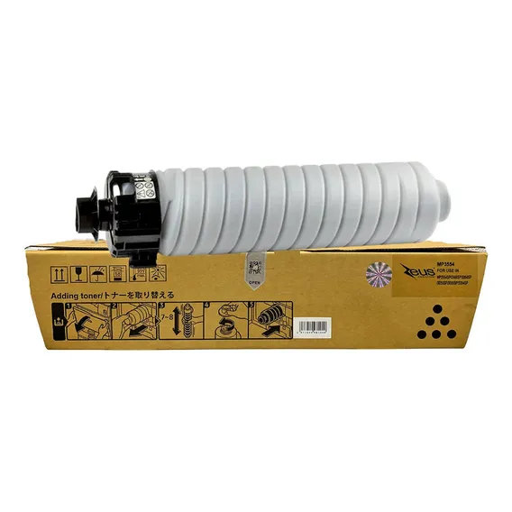 Toner Zeus Compatível Para Ricoh Mp2554 Mp 2554 Mp3554 3554 Tinta Preto Foto 1