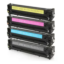 Toners Compativel Cf210a-cf211a-cf212a-cf213a-m251-m276-131a Foto mini  2