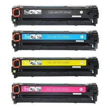 Toners Compativel Cf210a-cf211a-cf212a-cf213a-m251-m276-131a Foto mini  3