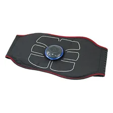 Tonificador Abdominal Ems Elétrico Modeladora Ajustável Bivolt Foto mini 3