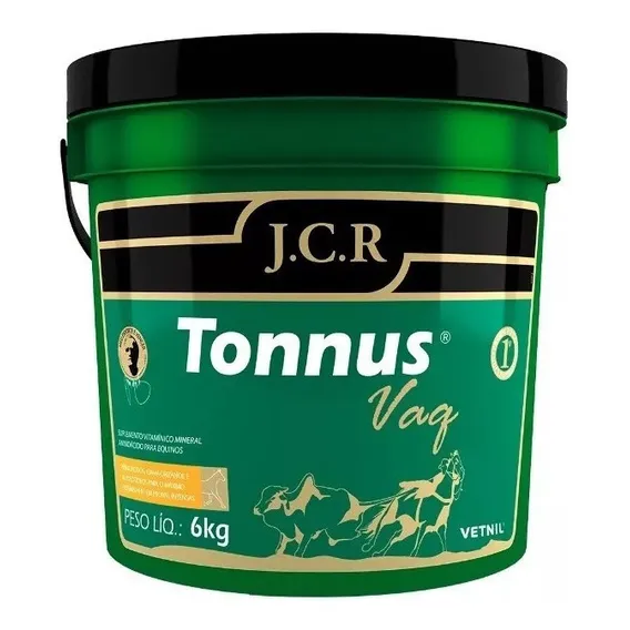 Tonnus Vaquejada Jcr 6kg Vetnil Suplemento Cavalos Equinos Foto 1