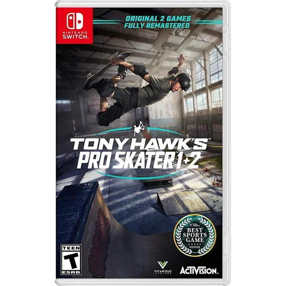 Tony Hawk Pro Skater 1+2 Switch Midia Fisica Foto 1