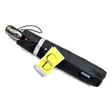 Top Guarda Chuva Automático Aluminio Portaria Safe Lock C168 Cor Preto Foto mini 1