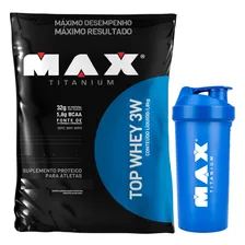 Top Whey 3w - 1,8kg - Max Titanium Chocolate Foto mini 1