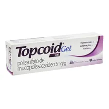 Topcoid Gel 500 40g Para Inflamações, Varizes E Hematomas Foto mini 3