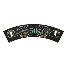 Topo De Bolo 50 Anos - 7 Itens Foto mini  2