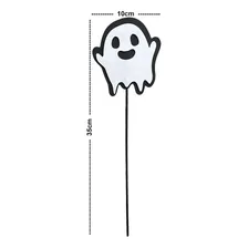 Topo De Bolo Fantasminhas Decoração De Halloween Kit Com 2 Foto mini  3