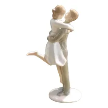 Topo De Bolo Porcelana Noivinhos / Casamento / Decoração Foto mini 1