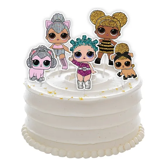 Topo - Topper - Decoração De Bolo - Boneca Lol Surprise Foto 1