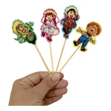 Topper Decorativo P/ Doces Personagens Festa Junina Caipira Foto mini 1