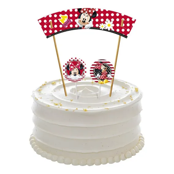 Topper Para Bolo Festa Minnie - Regina - Rizzo Foto 1