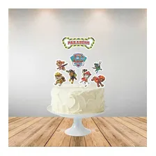 Topper Topo De Bolo Festa Decoração - Patrulha Canina Foto mini 2