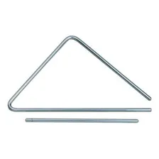 Torelli Triângulo 25cm Cromado Xote Forró Baião De Aço Tl600 Foto mini 1