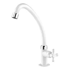 Torneira Abs Viqua Bica Móvel Marujá ½ Branco 30502 Acabamento Brilhante Foto  mini 1