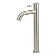 Torneira Aço Inox Escovado Lavatório Mesa Alta 1/4v Foto mini 2
