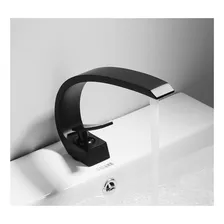 Torneira Banheiro Lavabo Monocomando Preto Fosco Black Alta Foto mini  3
