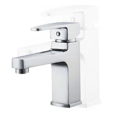Torneira Banheiro Lavabo Pia Luxo Quadrada ¼ De Volta Foto mini 4