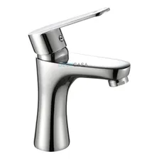 Torneira Banheiro Misturador Monocomando Metal Inox Foto mini 4