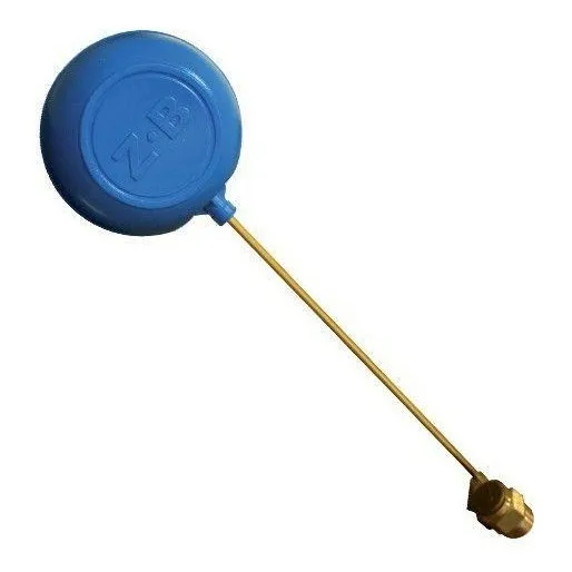 Torneira Boia Caixa D Agua Reforcada Metal 3/4 Zb Cor Azul Foto 1