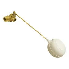 Torneira Boia De Vazão Total 1/2'' Polegada Balão Em Abs Cor Branco Foto mini 1