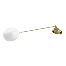 Torneira Boia De Vazão Total 1/2'' Polegada Balão Em Abs Cor Branco Foto mini 2
