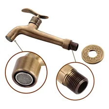 Torneira Bronze Jardim Banheiro Lavabo Cuba Parede Franci Estilo Provençal Foto mini 4