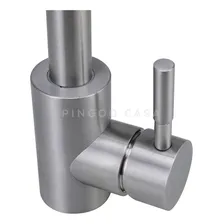Torneira Cozinha Gourmet Misturador Inox Escovado Tocantins Cor Prateado Foto mini 4