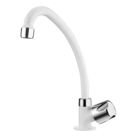 Torneira Cozinha Mesa Branco Cormado 1167 F27 Lorenzetti Foto 1