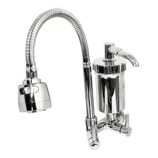 Torneira Cozinha Metal Inox Gourmet Luxo Com Filtro Abs Foto mini 1