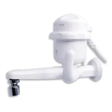 Torneira Elétrica Bica Reta Cozinha 220v 5400w Clima Frio Foto mini  2