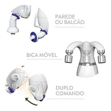 Torneira Elétrica Eletrônica Branca 127v 5400w Tel100 Sintex Acabamento Brilhante Frequência 5.400 Foto mini 4