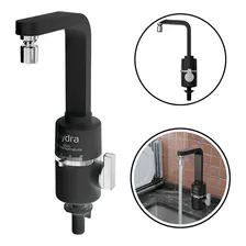 Torneira Elétrica Hydra Slim 4t P/ Bancada 5500w 127v Preta Hydra Cor Preto Foto mini 1