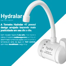 Torneira Elétrica Hydralar 4t Parede 5500w 220v Hydra Foto mini 3