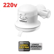 Torneira Elétrica Lorenzetti Maxi Ultra 3t Parede Branca 220 Foto mini 4