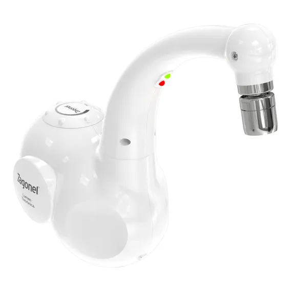Torneira Elétrica Lumen 5500w Zagonel Branca Foto 1